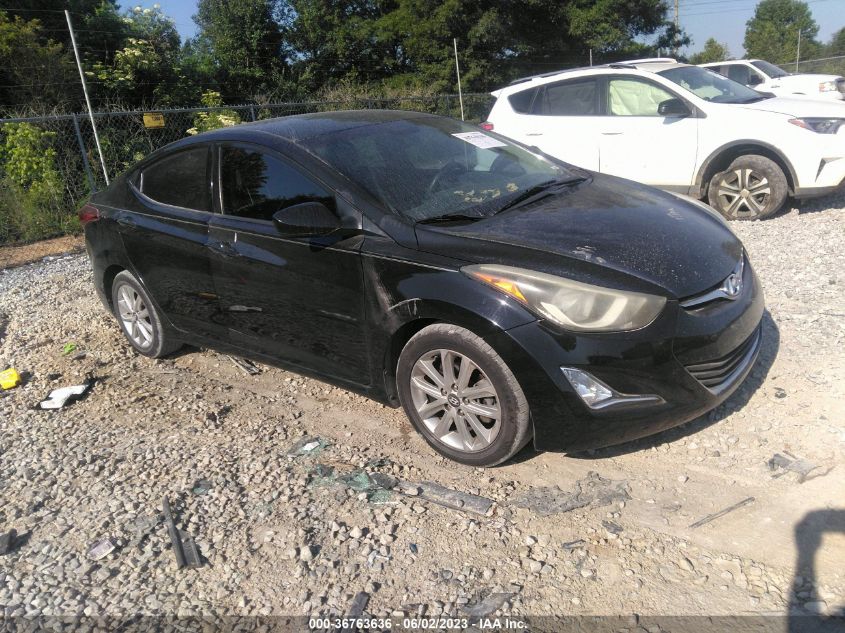 2016 HYUNDAI ELANTRA SE - KMHDH4AE4GU583621