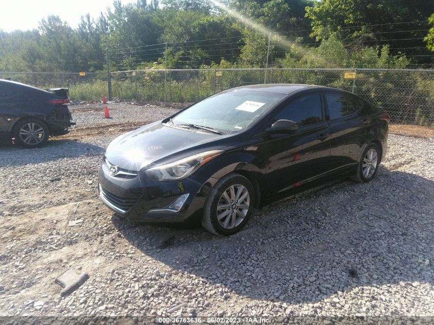 2016 HYUNDAI ELANTRA SE - KMHDH4AE4GU583621