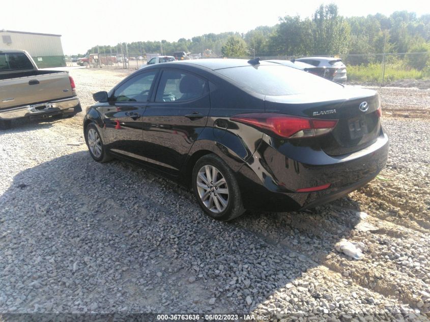 2016 HYUNDAI ELANTRA SE - KMHDH4AE4GU583621