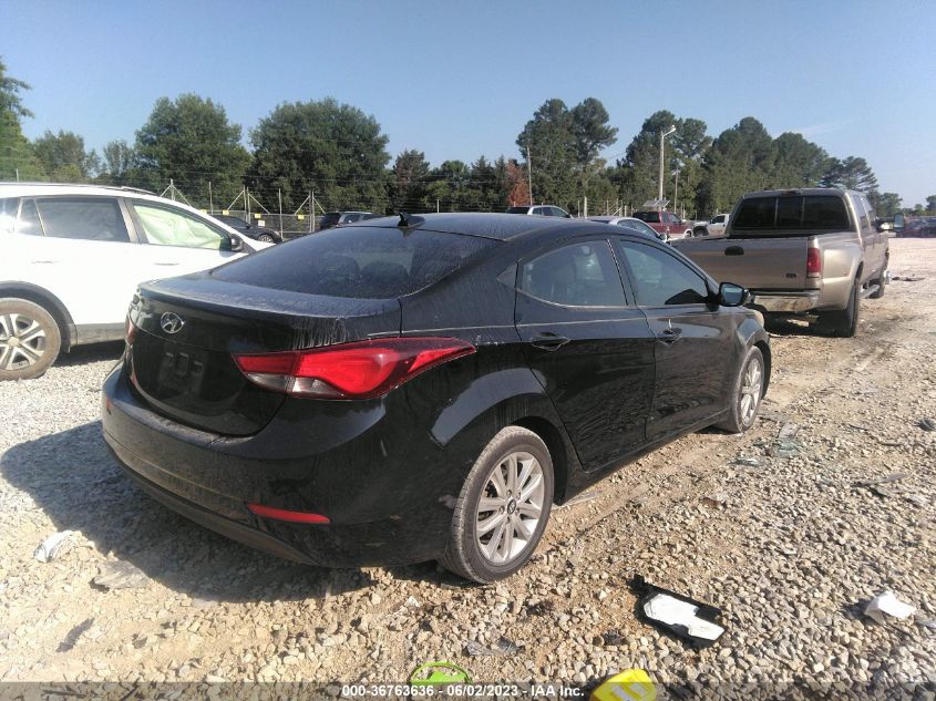 2016 HYUNDAI ELANTRA SE - KMHDH4AE4GU583621