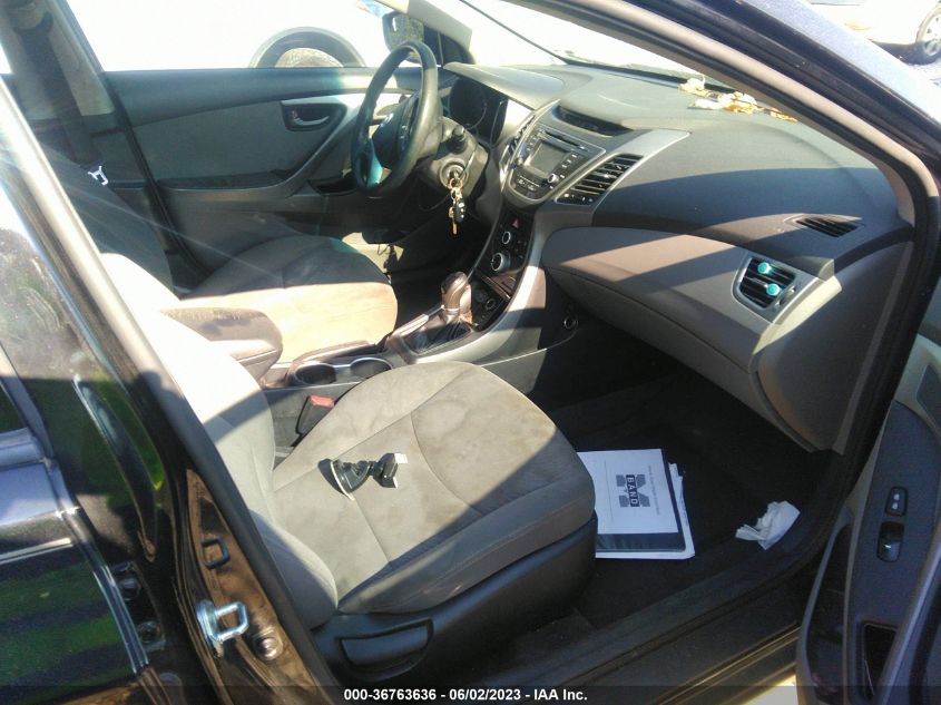 2016 HYUNDAI ELANTRA SE - KMHDH4AE4GU583621