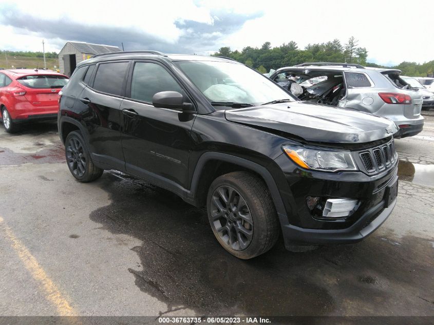 3C4NJDEB0MT553714 JEEP COMPASS 80TH ANNIVERSARY 2021