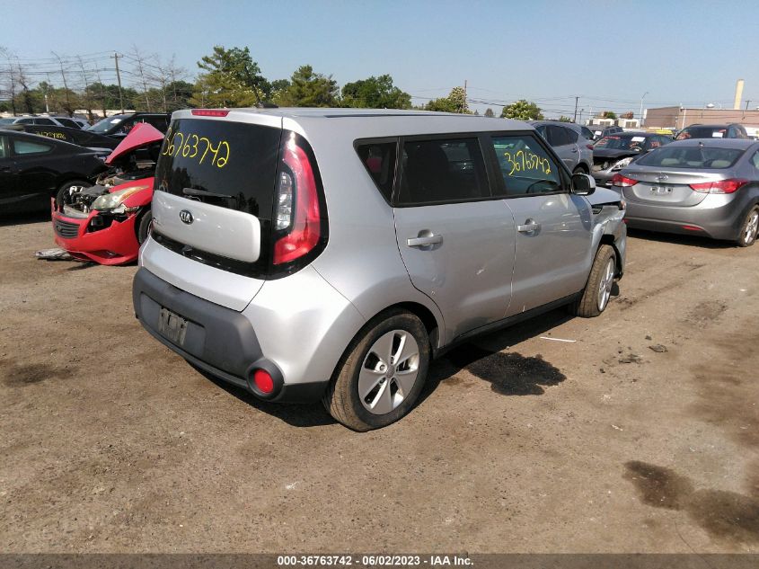 2016 KIA SOUL BASE - KNDJN2A27G7873733