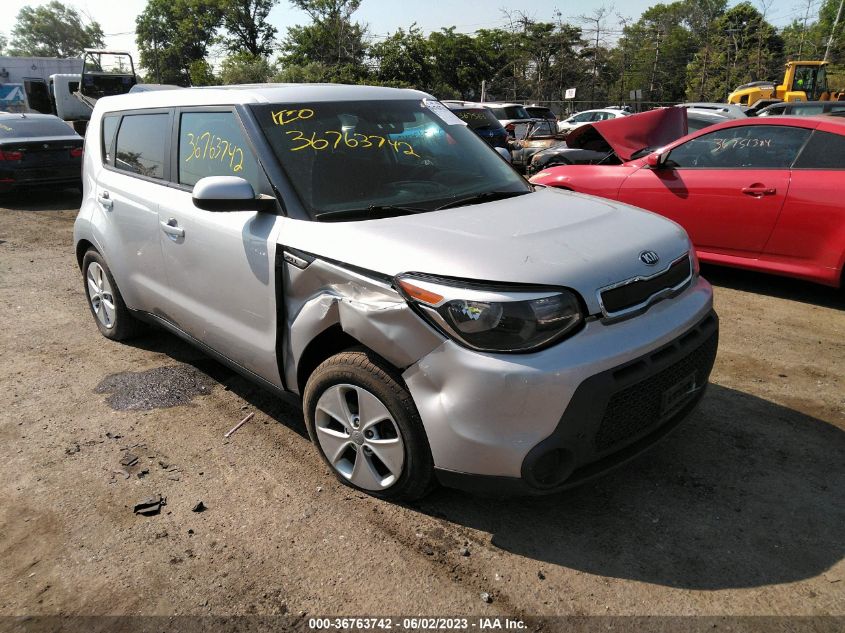 2016 KIA SOUL BASE - KNDJN2A27G7873733