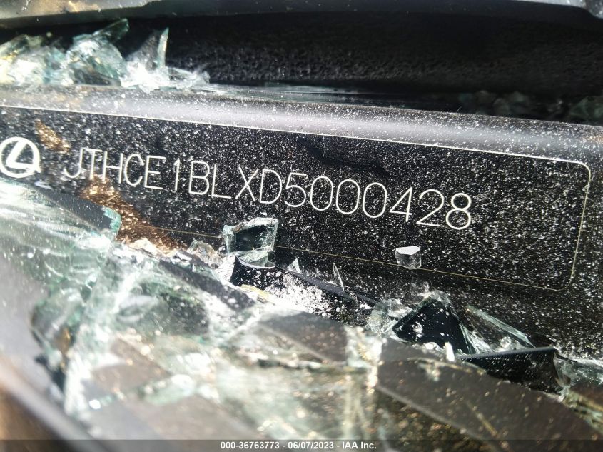 2013 LEXUS GS 350 - JTHCE1BLXD5000428