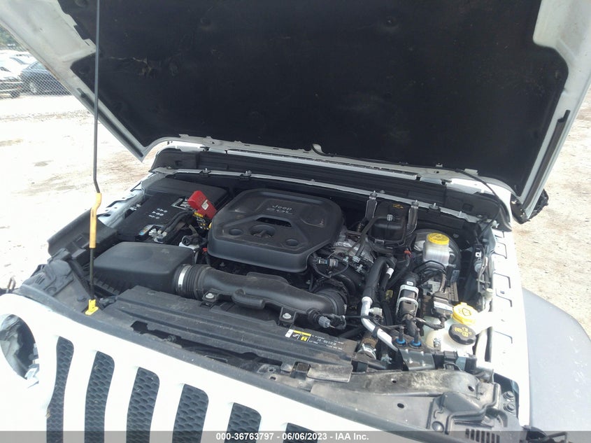VIN 1C4HJXDN8LW279178 2020 JEEP WRANGLER UNLIMITED SPORT S