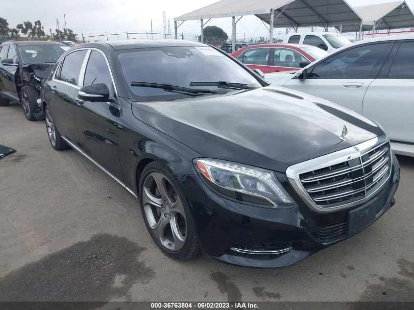 2016 MERCEDES-BENZ S-CLASS MAYBACH S 600 - WDDUX7GB4GA256505