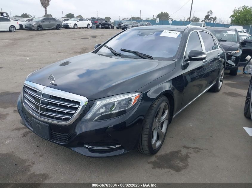 2016 MERCEDES-BENZ S-CLASS MAYBACH S 600 - WDDUX7GB4GA256505