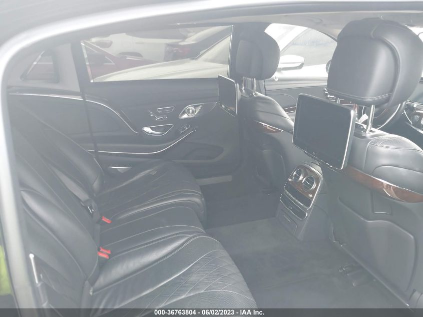 2016 MERCEDES-BENZ S-CLASS MAYBACH S 600 - WDDUX7GB4GA256505