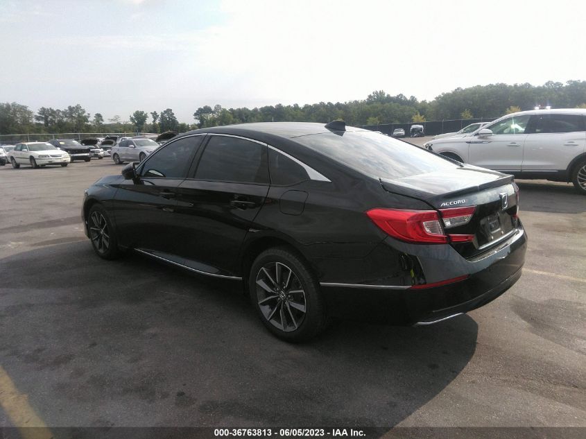 2022 HONDA ACCORD SEDAN EX-L - 1HGCV1F55NA002515