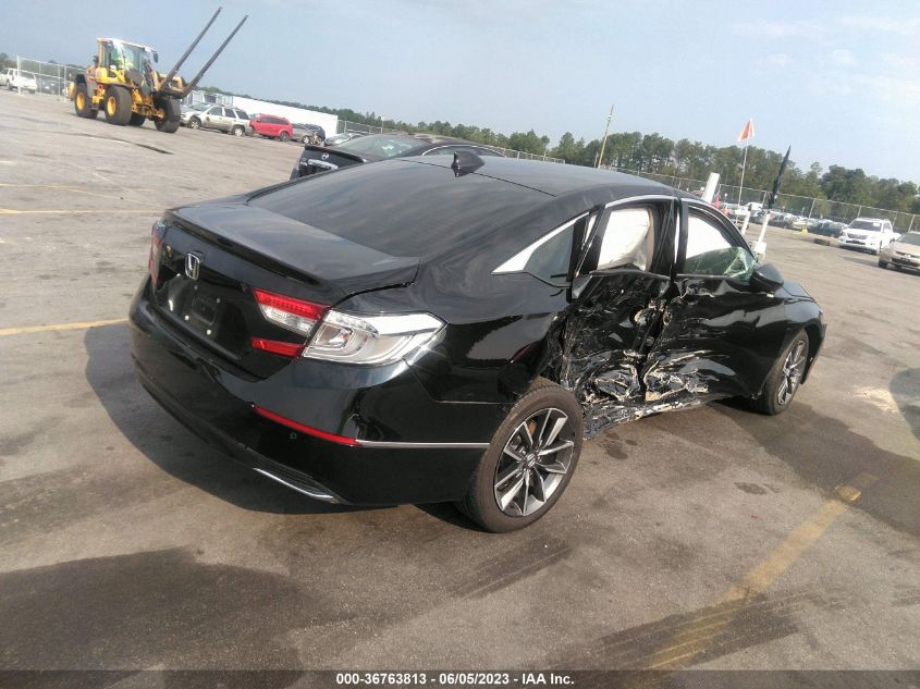2022 HONDA ACCORD SEDAN EX-L - 1HGCV1F55NA002515
