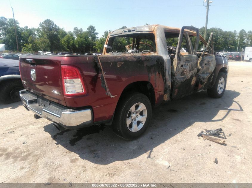 2019 RAM 1500 BIG HORN/LONE STAR - 1C6SRFFT4KN571281