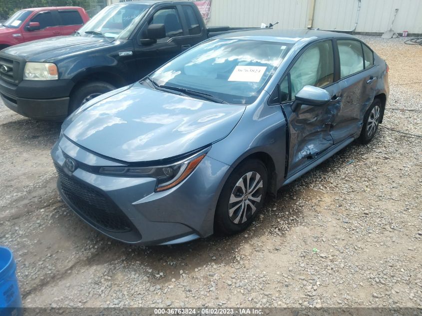 2022 TOYOTA COROLLA HYBRID LE - JTDEAMDE3N3013007