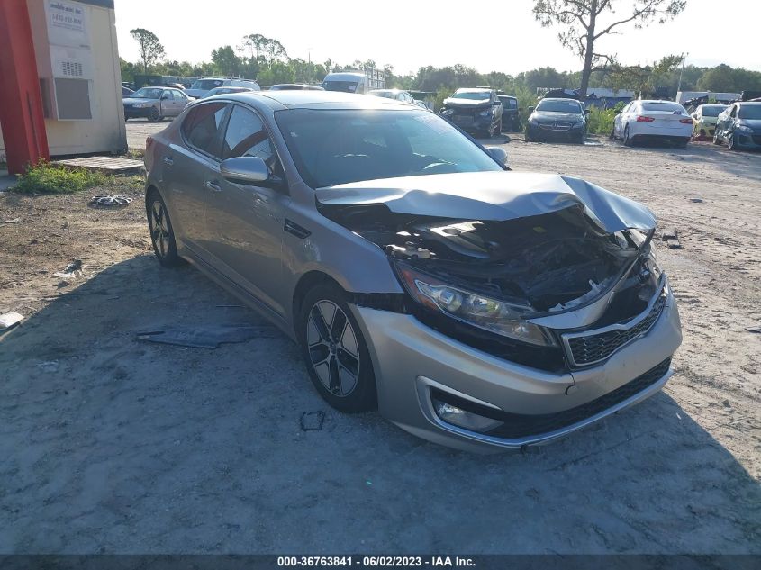 2013 KIA OPTIMA HYBRID EX - KNAGM4AD8D5049271
