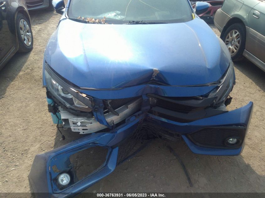 2018 HONDA CIVIC HATCHBACK SPORT - SHHFK7H41JU419545