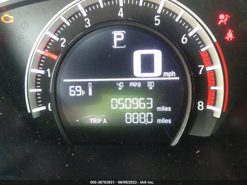 2018 HONDA CIVIC HATCHBACK SPORT - SHHFK7H41JU419545