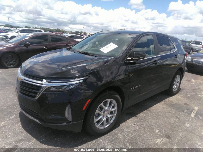 2022 CHEVROLET EQUINOX LT - 3GNAXJEV8NL133665