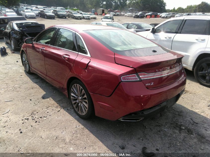 2014 LINCOLN MKZ - 3LN6L2GK9ER831116