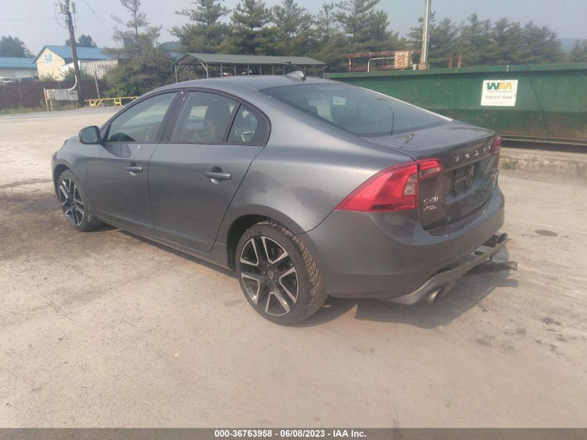 2017 VOLVO S60 DYNAMIC - YV140MTL4H2432468
