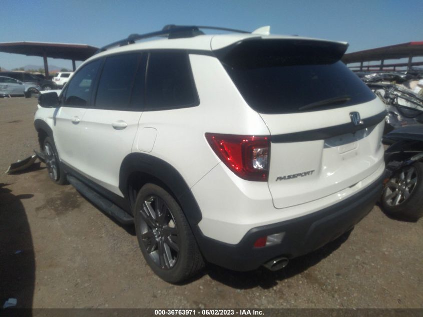 2019 HONDA PASSPORT EX-L - 5FNYF8H58KB003006