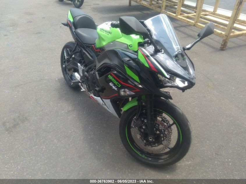2022 KAWASAKI EX650 N - ML5EXEN15NDA78514
