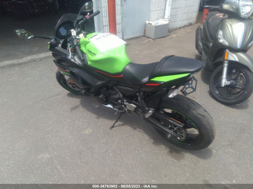 2022 KAWASAKI EX650 N - ML5EXEN15NDA78514