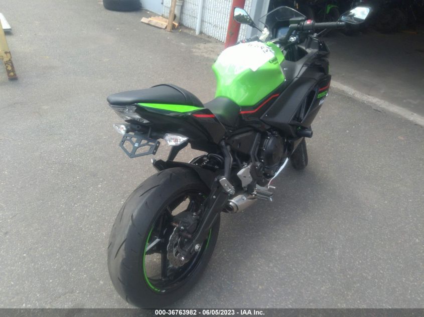 2022 KAWASAKI EX650 N - ML5EXEN15NDA78514