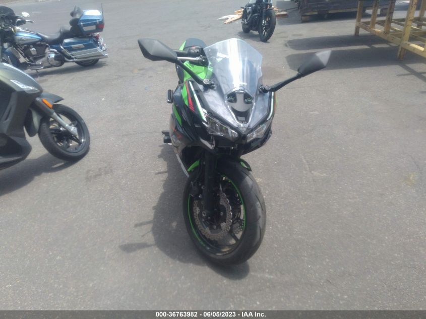 2022 KAWASAKI EX650 N - ML5EXEN15NDA78514