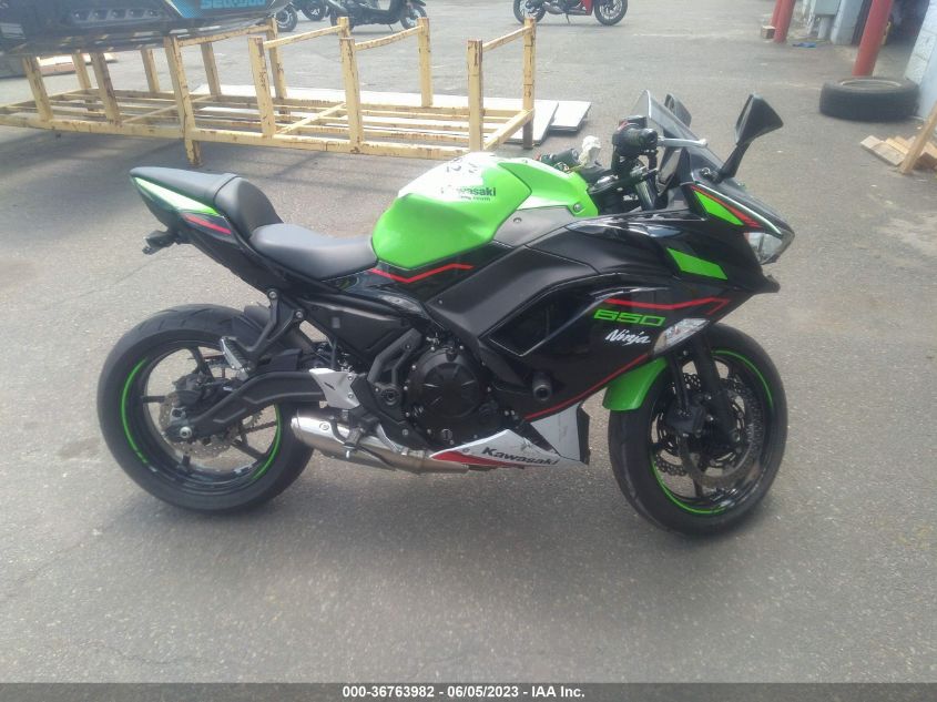 2022 KAWASAKI EX650 N - ML5EXEN15NDA78514