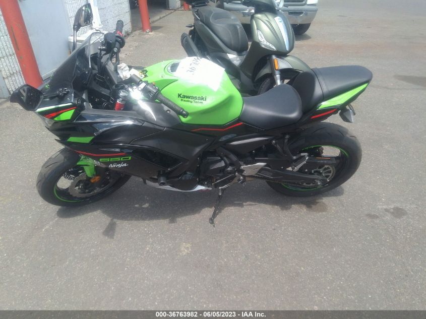2022 KAWASAKI EX650 N - ML5EXEN15NDA78514