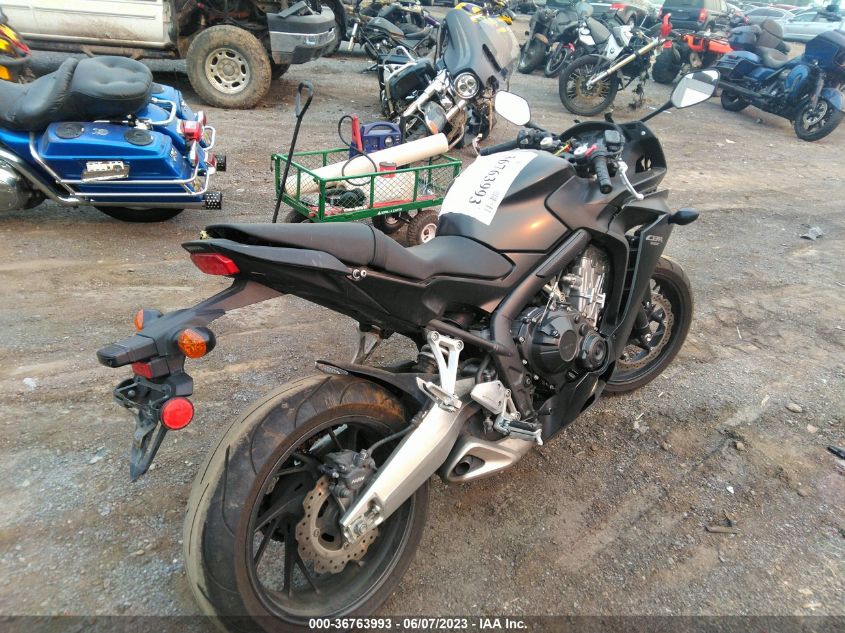 2015 HONDA CBR650 F - MLHRC7404F5100080