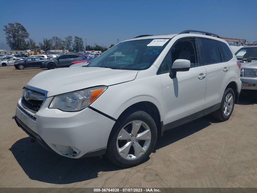 2016 SUBARU FORESTER 2.5I PREMIUM - JF2SJADC1GH431959