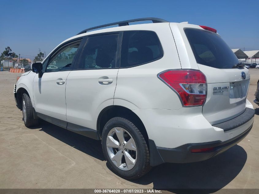 2016 SUBARU FORESTER 2.5I PREMIUM - JF2SJADC1GH431959