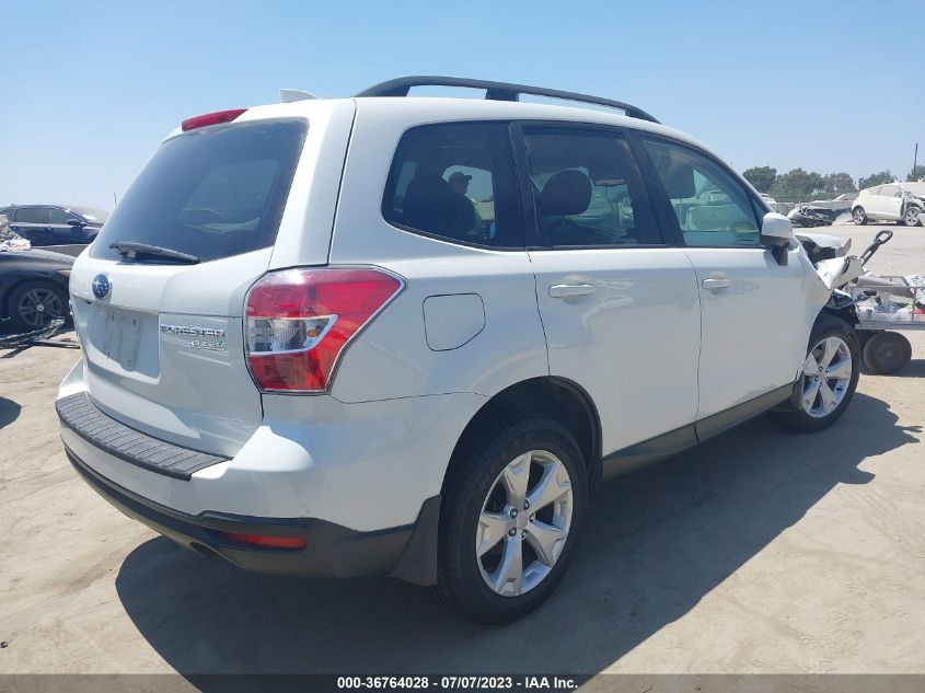 2016 SUBARU FORESTER 2.5I PREMIUM - JF2SJADC1GH431959