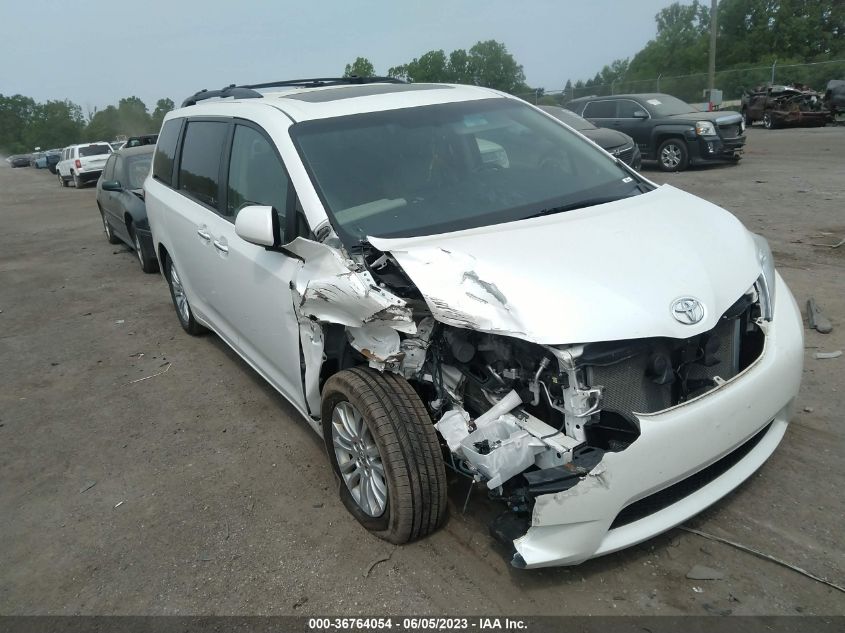 2015 TOYOTA SIENNA XLE/XLE AAS/LTD - 5TDYK3DC2FS648397