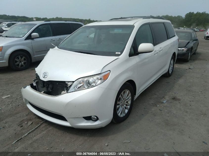 2015 TOYOTA SIENNA XLE/XLE AAS/LTD - 5TDYK3DC2FS648397