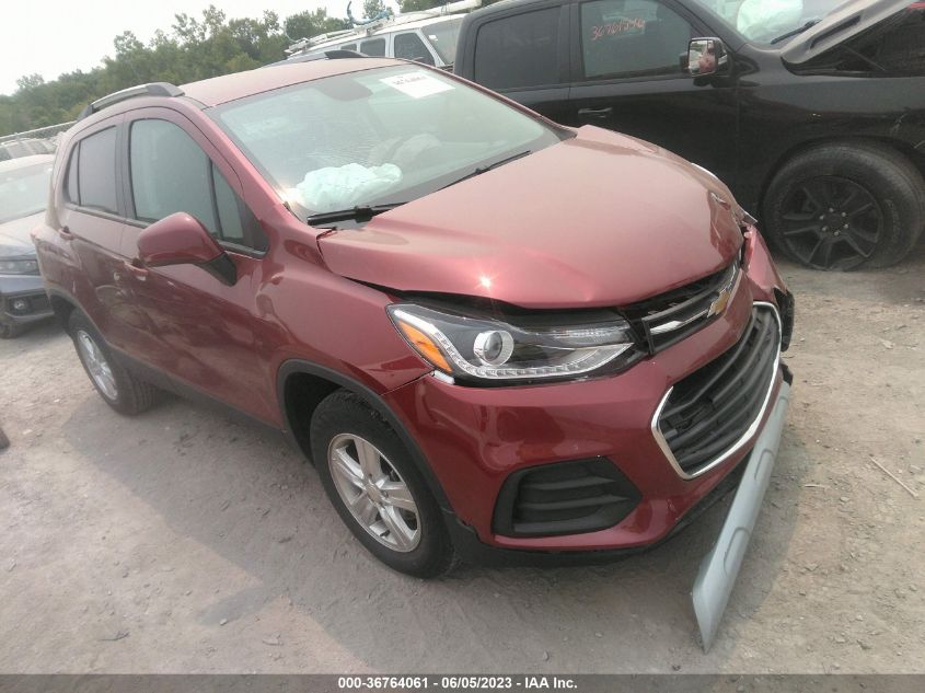 2022 CHEVROLET TRAX LT - KL7CJPSM1NB501135