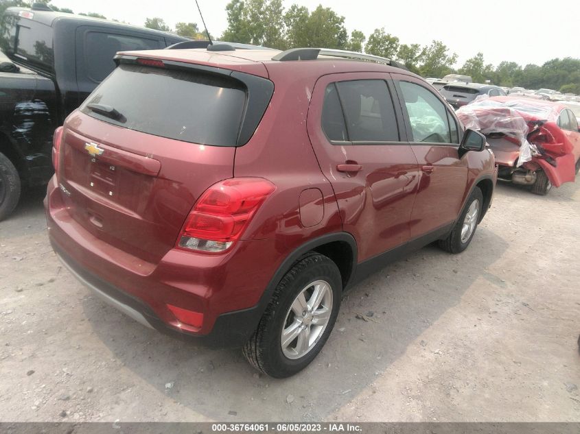 2022 CHEVROLET TRAX LT - KL7CJPSM1NB501135