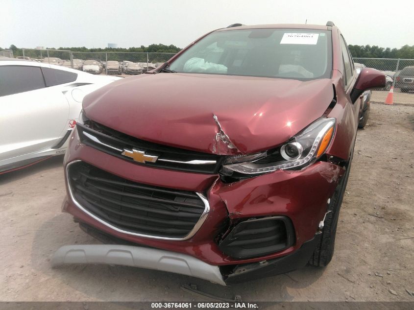 2022 CHEVROLET TRAX LT - KL7CJPSM1NB501135