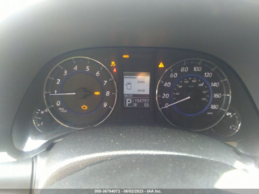 2013 INFINITI FX37 JN8CS1MW1DM170043