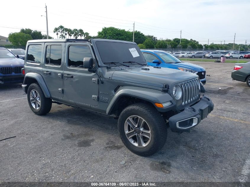 2020 JEEP WRANGLER UNLIMITED SAHARA - 1C4HJXENXLW126204