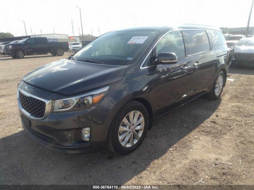 2015 KIA SEDONA EX - KNDMC5C10F6048288