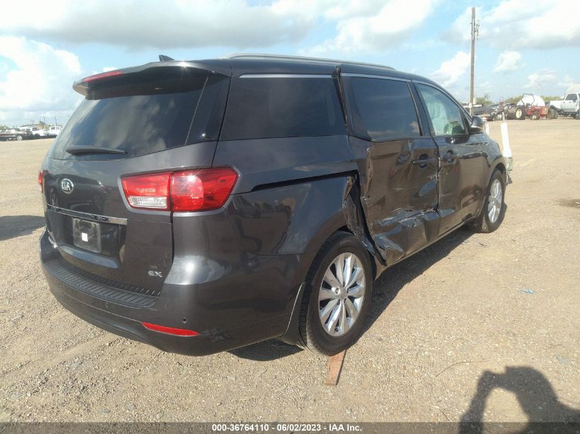 2015 KIA SEDONA EX - KNDMC5C10F6048288