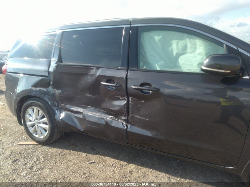 2015 KIA SEDONA EX - KNDMC5C10F6048288