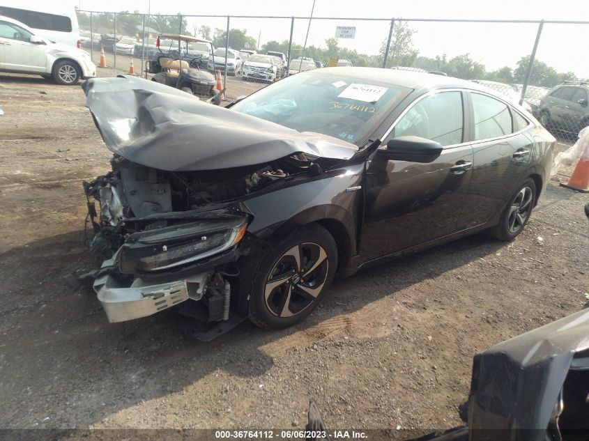 2022 HONDA INSIGHT EX 19XZE4F52NE004231