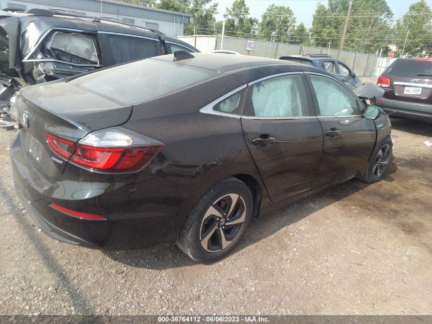 2022 HONDA INSIGHT EX 19XZE4F52NE004231