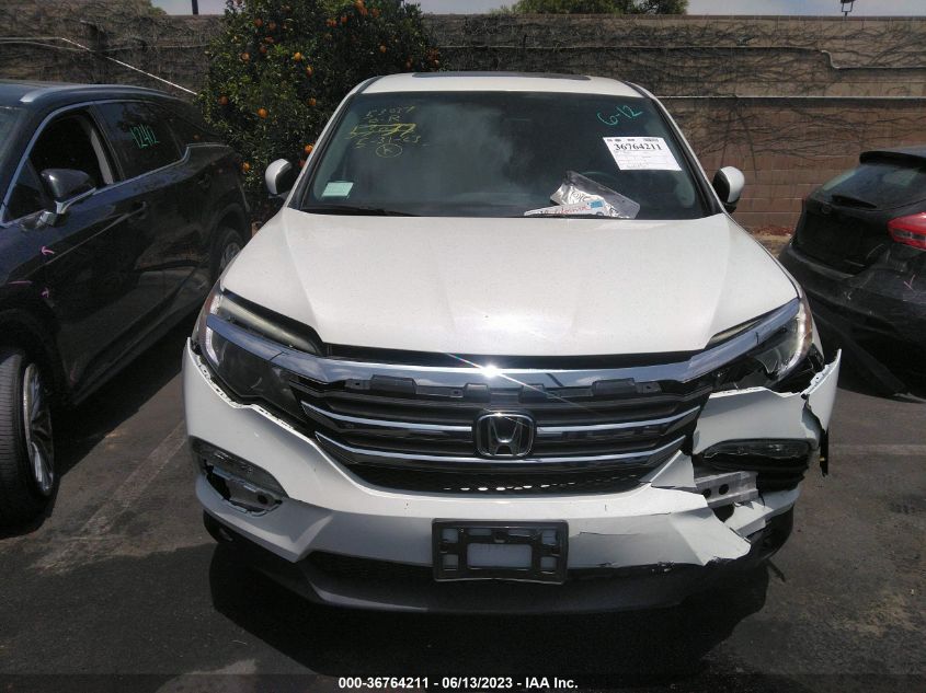 2017 HONDA PILOT EX-L - 5FNYF6H76HB058309