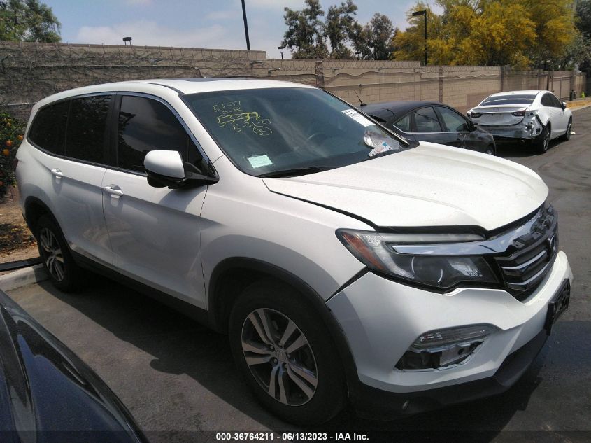 2017 HONDA PILOT EX-L - 5FNYF6H76HB058309