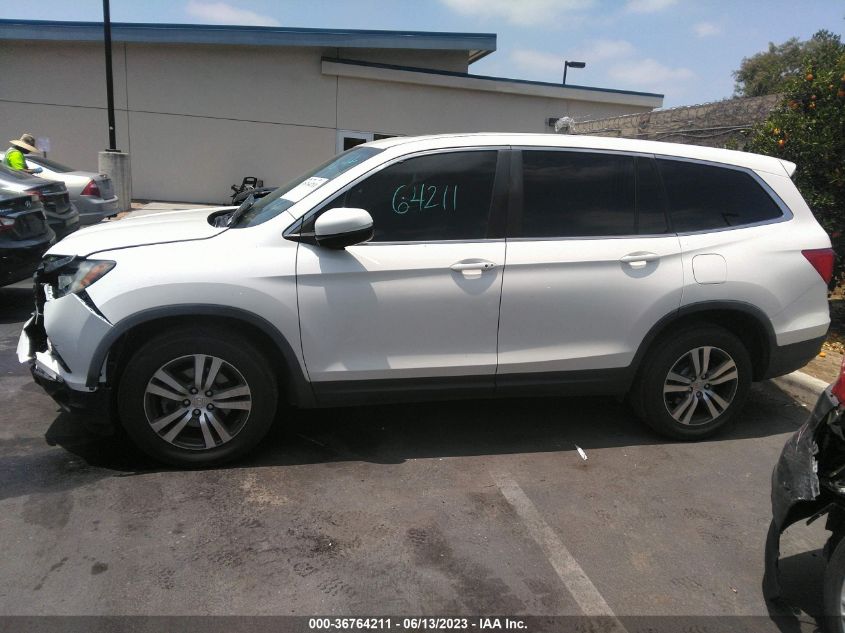 2017 HONDA PILOT EX-L - 5FNYF6H76HB058309