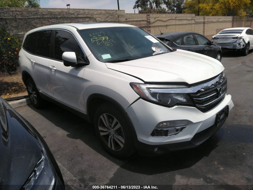 2017 HONDA PILOT EX-L - 5FNYF6H76HB058309